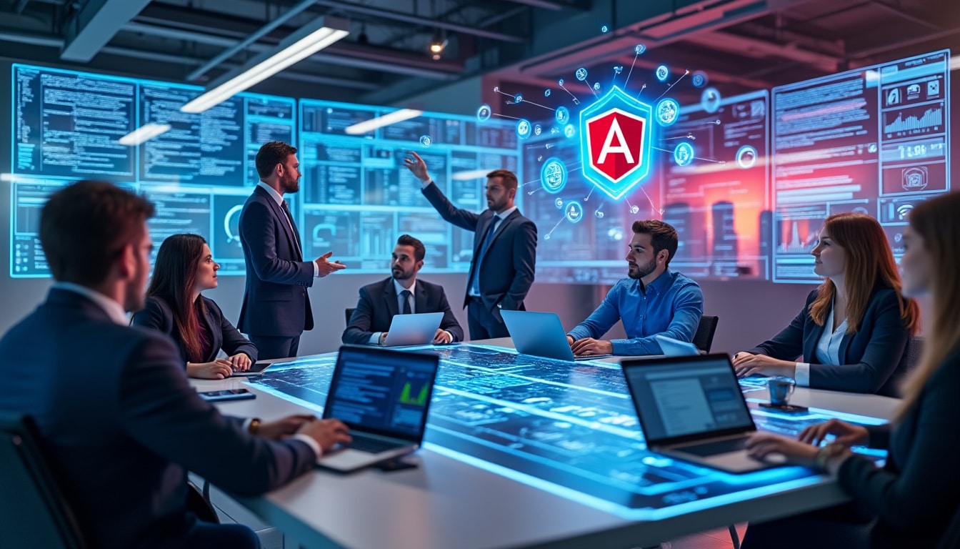 découvrez comment l'adoption du framework angular permet à une entreprise informatique de standardiser et d'optimiser ses interfaces web pour une meilleure cohérence et efficacité.