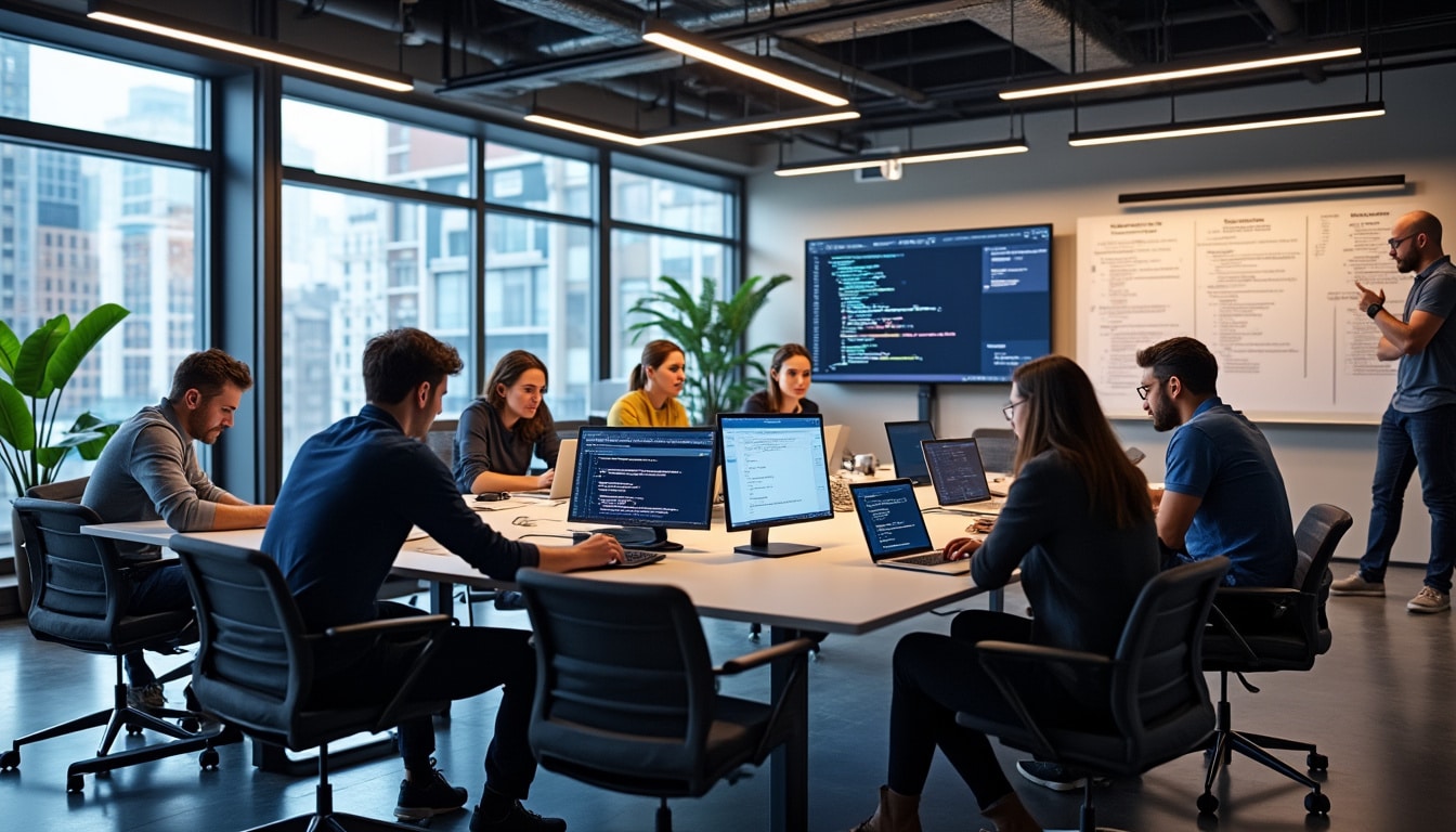 découvrez comment notre studio de développement crée des applications mobiles natives en swift, alliant performance et innovation pour répondre aux besoins de votre entreprise informatique.
