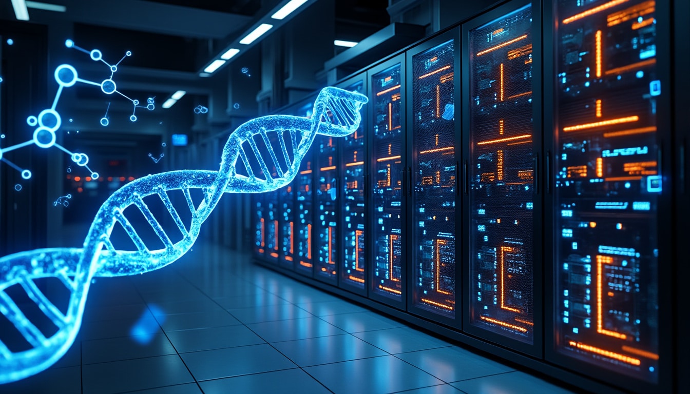 découvrez comment la bio-informatique repose sur la puissance des supercalculateurs pour traiter et analyser des données complexes, accélérant ainsi les avancées scientifiques en génomique et biologie.