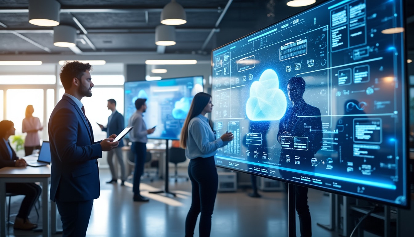 déploiement d'un intranet sous microsoft sharepoint pour centraliser efficacement les documents au sein d'une entreprise informatique, facilitant la collaboration et la gestion de l'information.