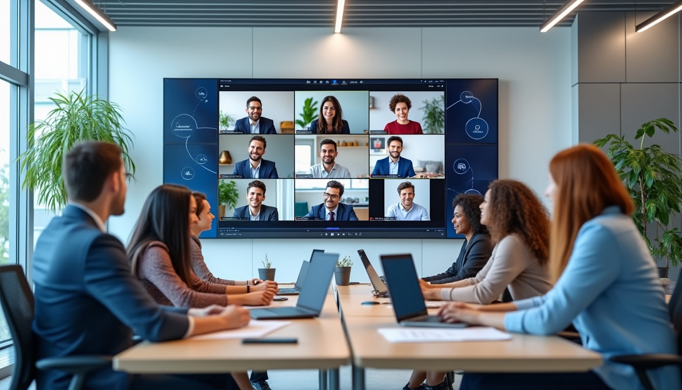 optimisez la collaboration de vos équipes distantes avec l'intégration de zoom, l'application de visioconférence idéale pour les entreprises informatiques.