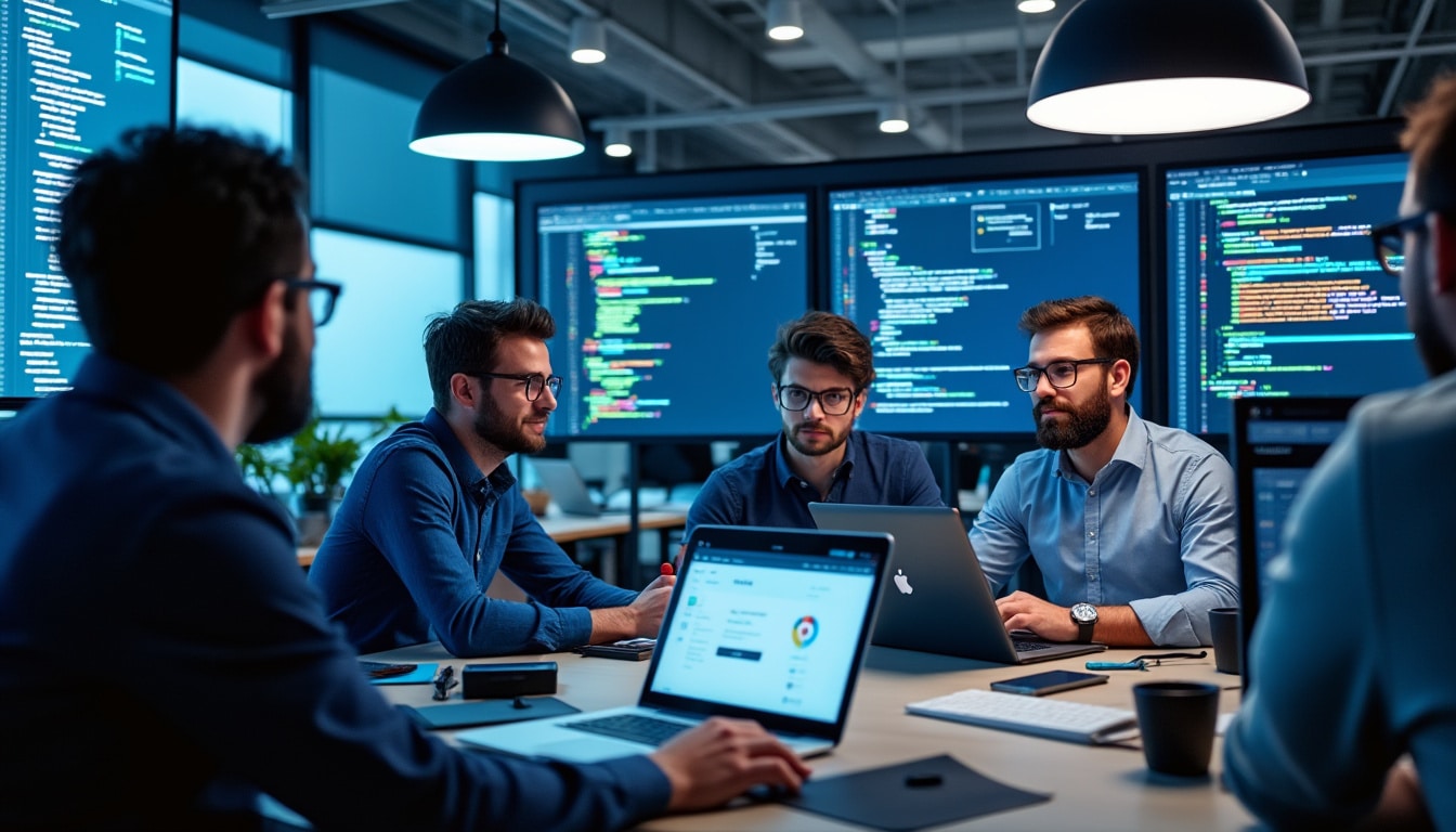 découvrez comment les ingénieurs d'une entreprise informatique mettent en œuvre la méthodologie devops grâce à gitlab ci pour optimiser leur processus de développement et déploiement.
