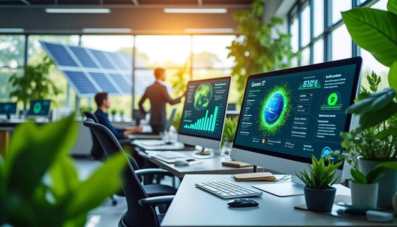 découvrez comment mettre en place une démarche green it pour réduire l'empreinte carbone de votre entreprise informatique et adopter des pratiques durables et responsables.