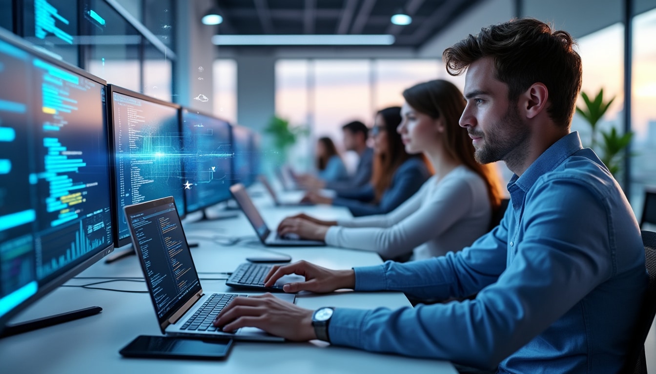 découvrez nos formations en ligne en informatique, conçues pour vous guider vers l'emploi grâce à des parcours adaptés et certifiants.